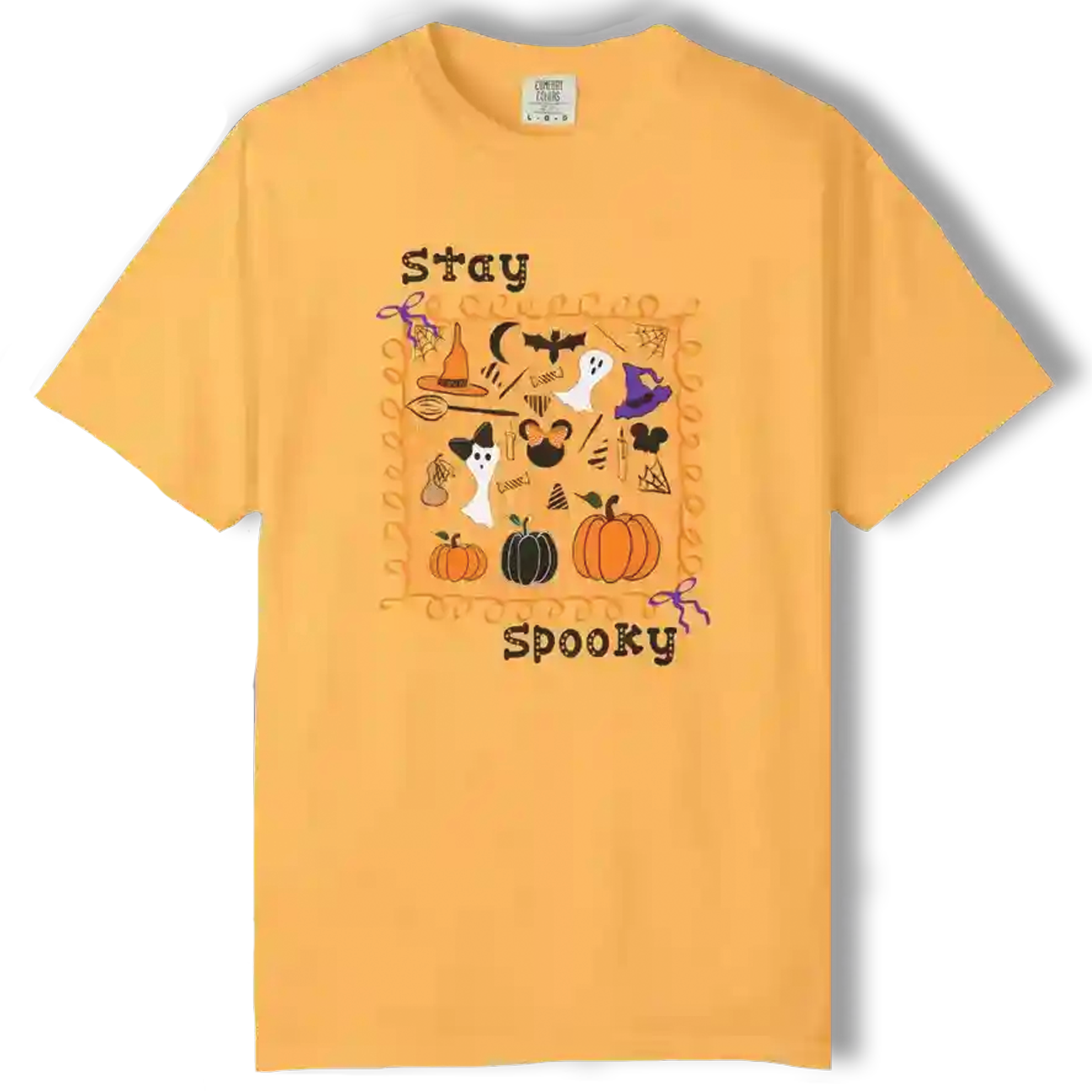 Sarah Prouty designs - Exclusive Stay Spooky Tshirt featuring Starline Font A New Chapter: My Whimsical Handmade Font Design Journey Begins